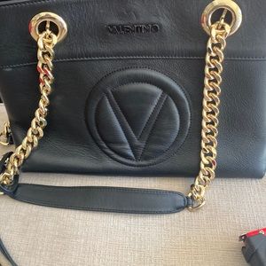 VALENTINO by MARIO VALENTINO |Leather Shoulder Bag